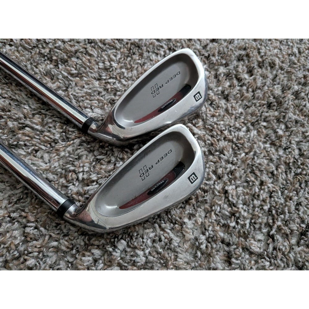 Wilson Golf Deep Red Golf Club 6 Iron & 9 Iron Men's RH